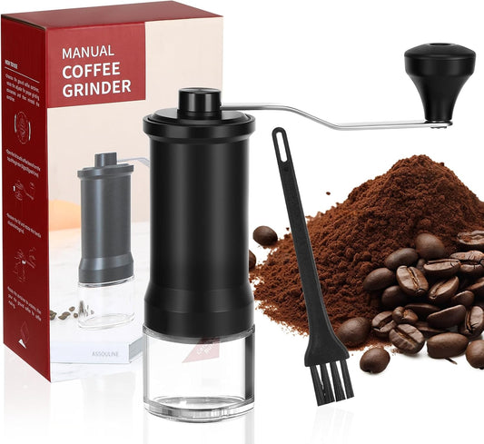 Molinillo manual de café Ledebouk - Muela cerámica ajustable